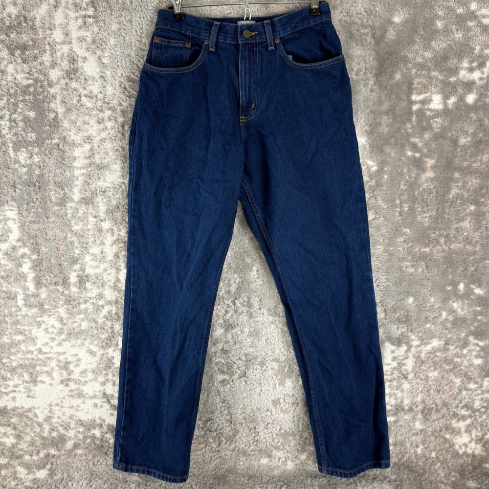 L.L.Bean Petites Size 8p Original Fit Relaxed Denim Jeans Blue Full Women